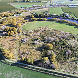 Grovetown Lagoon from above